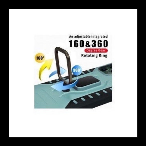 iPhone 11 Pro MAX Sage Green phone case with Ring - Picture 9 of 9